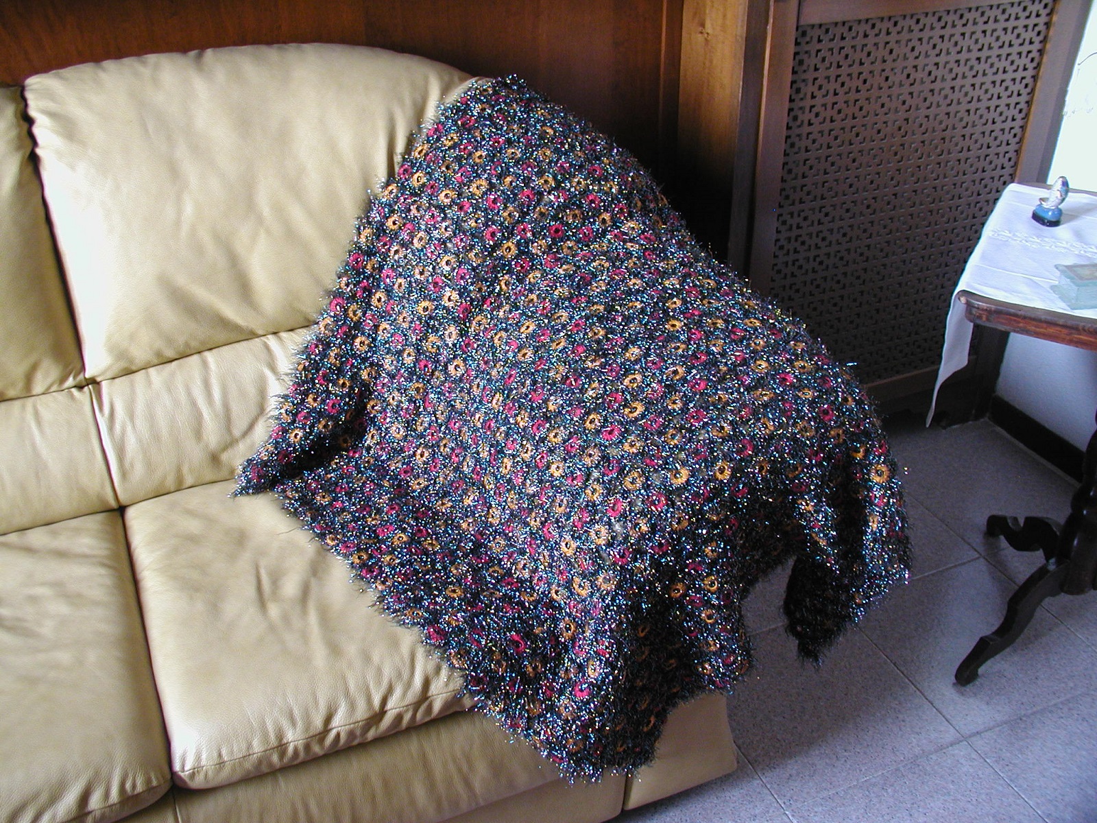 Discotheque Multicolor Afghan - Discothèque coperta arredo