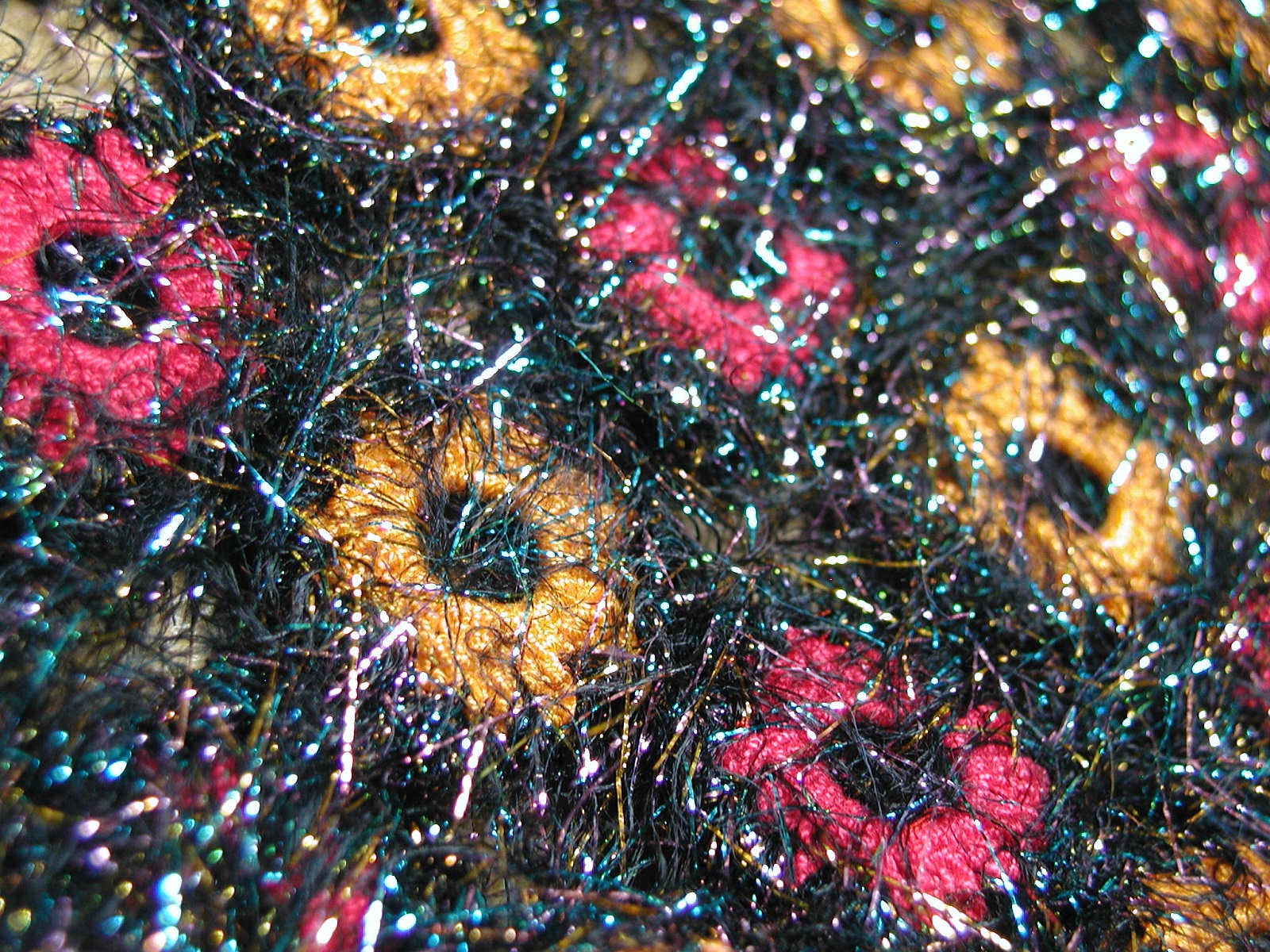 Discotheque Multicolor Afghan - Discothèque coperta arredo