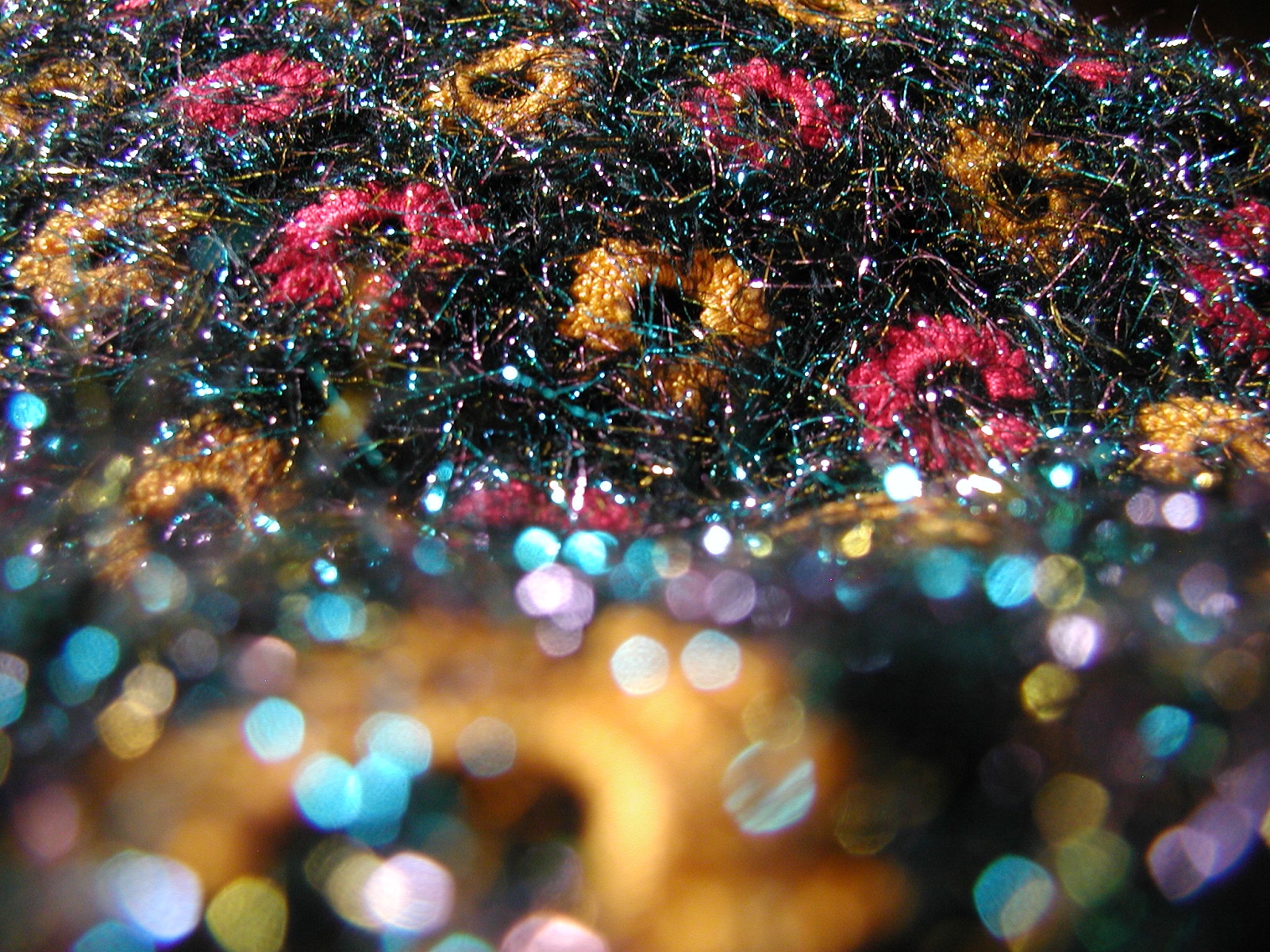 Discotheque Multicolor Afghan - Discothèque coperta arredo