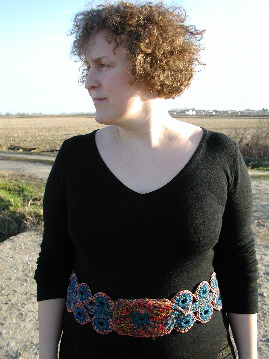 Tea in the Desert Sash Belt with Murano Glass Beads – Cintura a fascia con perle in vetro di Murano “Tè nel Deserto”