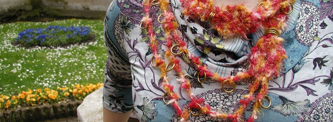 MusicAlitAnimando Sash Belt and Necklace - Cintura collana "MusicAlitAnimAndo"