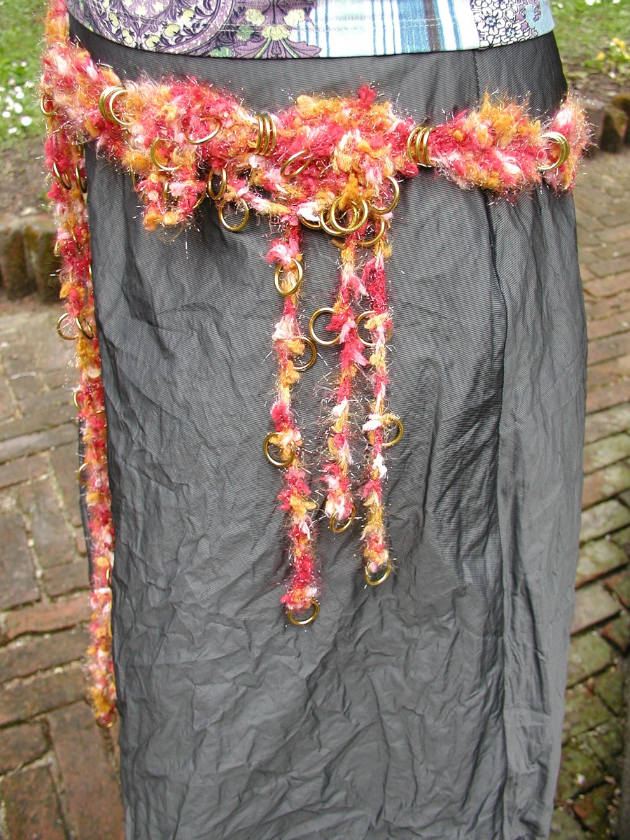 MusicAlitAnimando Sash Belt and Necklace - Cintura collana "MusicAlitAnimAndo"