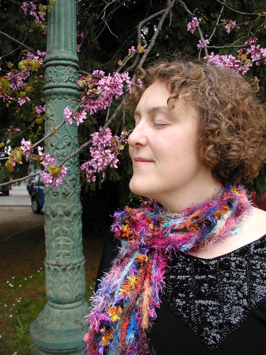 Jellyfish Whimsical Scarf - Sciarpa collana fantasia "Medusa"