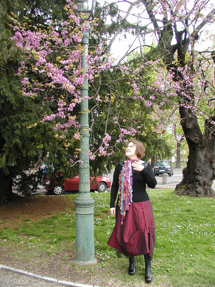 Jellyfish Whimsical Scarf - Sciarpa collana fantasia "Medusa"