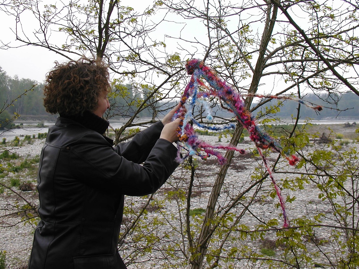 Jellyfish Whimsical Scarf - Sciarpa collana fantasia "Medusa"