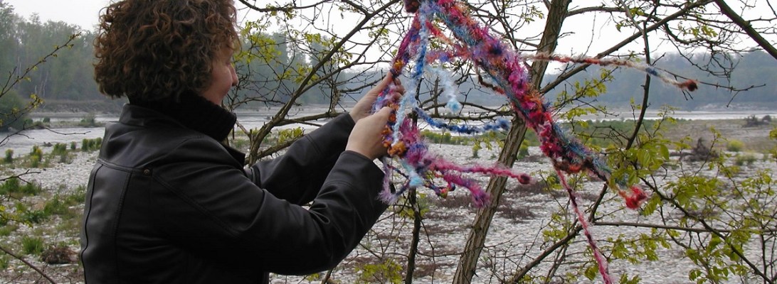 Jellyfish Whimsical Scarf - Sciarpa collana fantasia "Medusa"