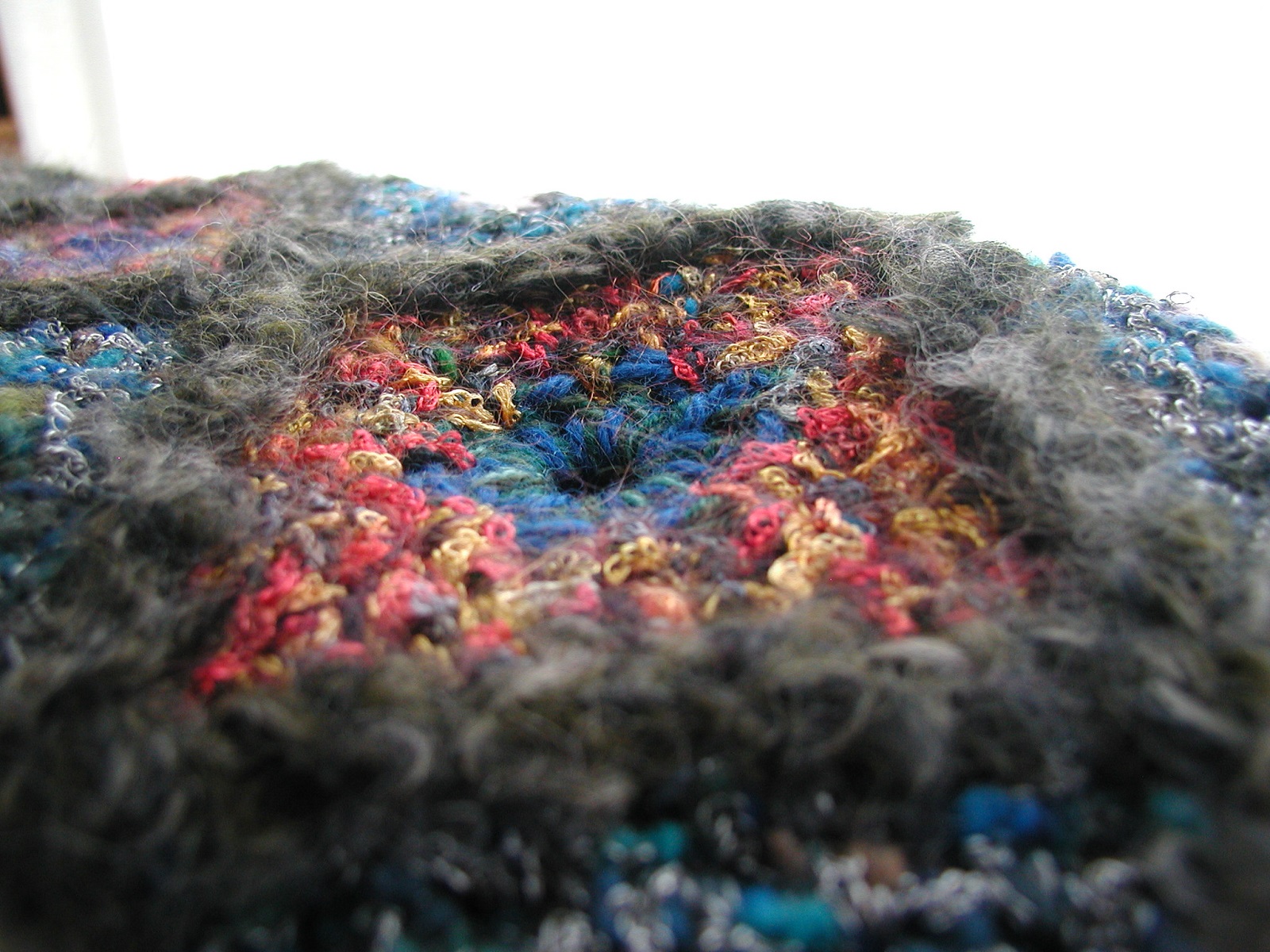 WarmDream Multicolor Afghan - CaldoSogno coperta arredo multicolor