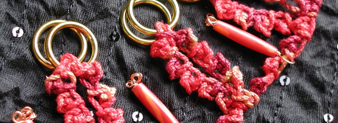 Red Hot Chili Whimsical Necklace - Collana fantasia "Red Hot Chili"