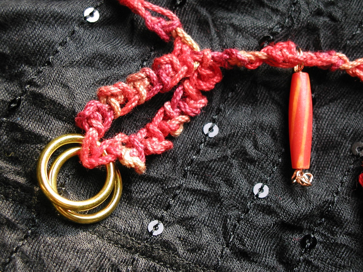 Red Hot Chili Whimsical Necklace - Collana fantasia "Red Hot Chili"