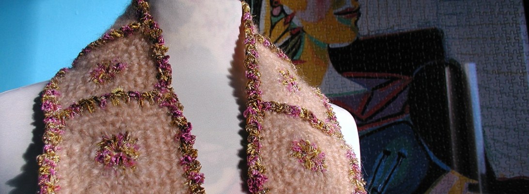 PinkSquared Tie Scarf - Sciarpa cravatta "Cornici Rosa"