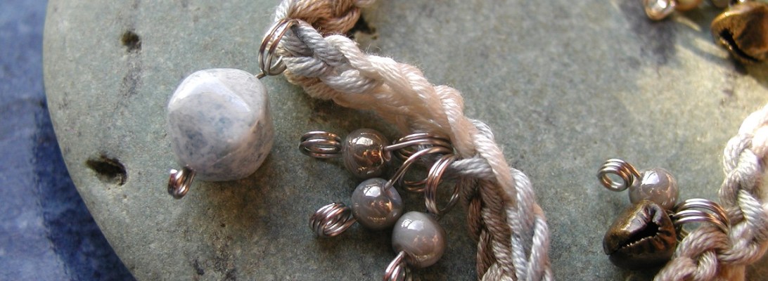 On the Seaside, in Winter Fancy Necklace - Collana fantasia “Sulla Spiaggia, in Inverno”