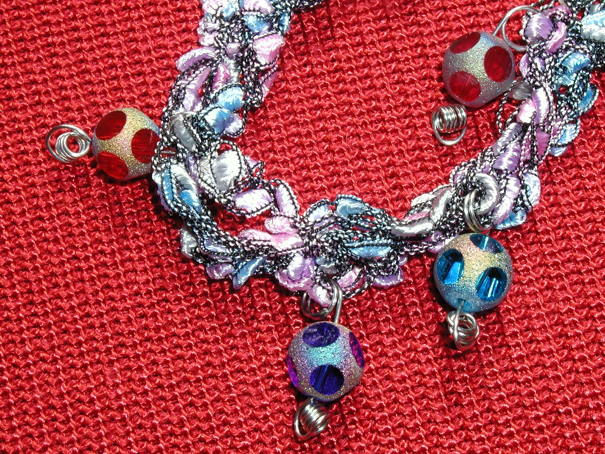 Rhapsody in Blue Fancy Necklace - Collana fantasia “Rapsodia in Blu”