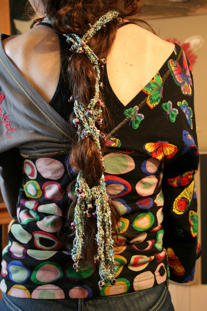 Rhapsody in Green Fancy Necklace - Collana fantasia “Rapsodia in Verde”