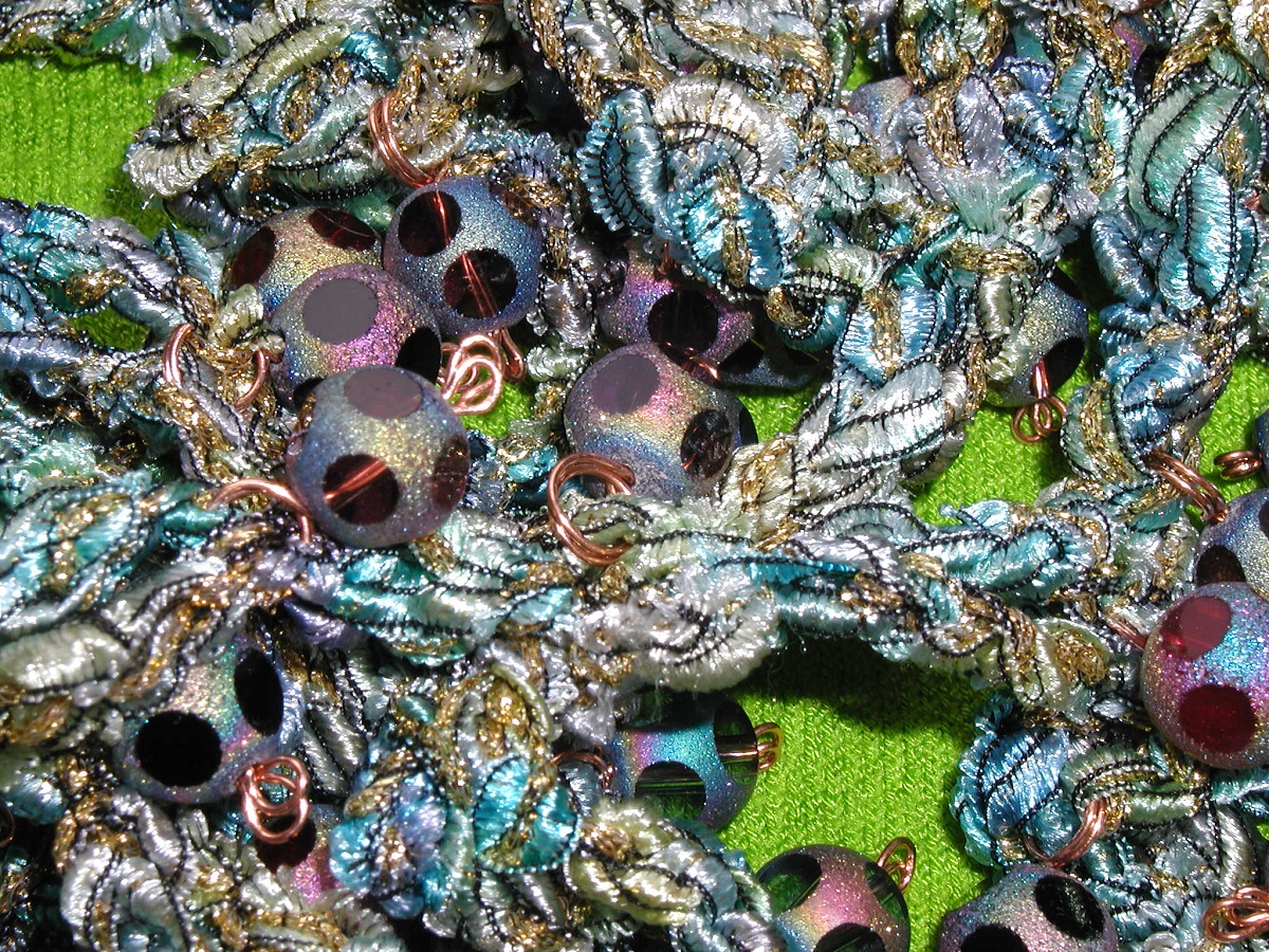 Rhapsody in Green Fancy Necklace - Collana fantasia “Rapsodia in Verde”