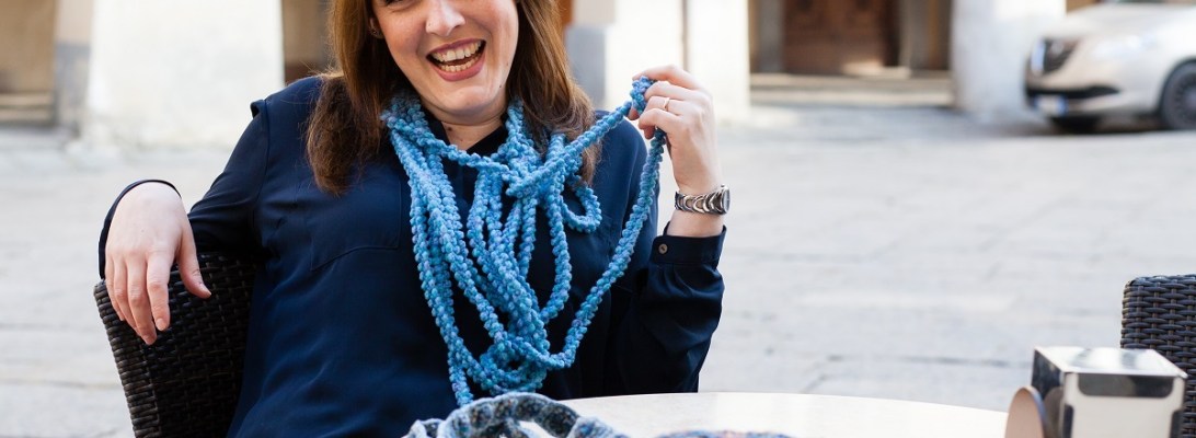 BlueSeaweed Infinity Scarf - Sciarpa infinity "AlgAzzurra"