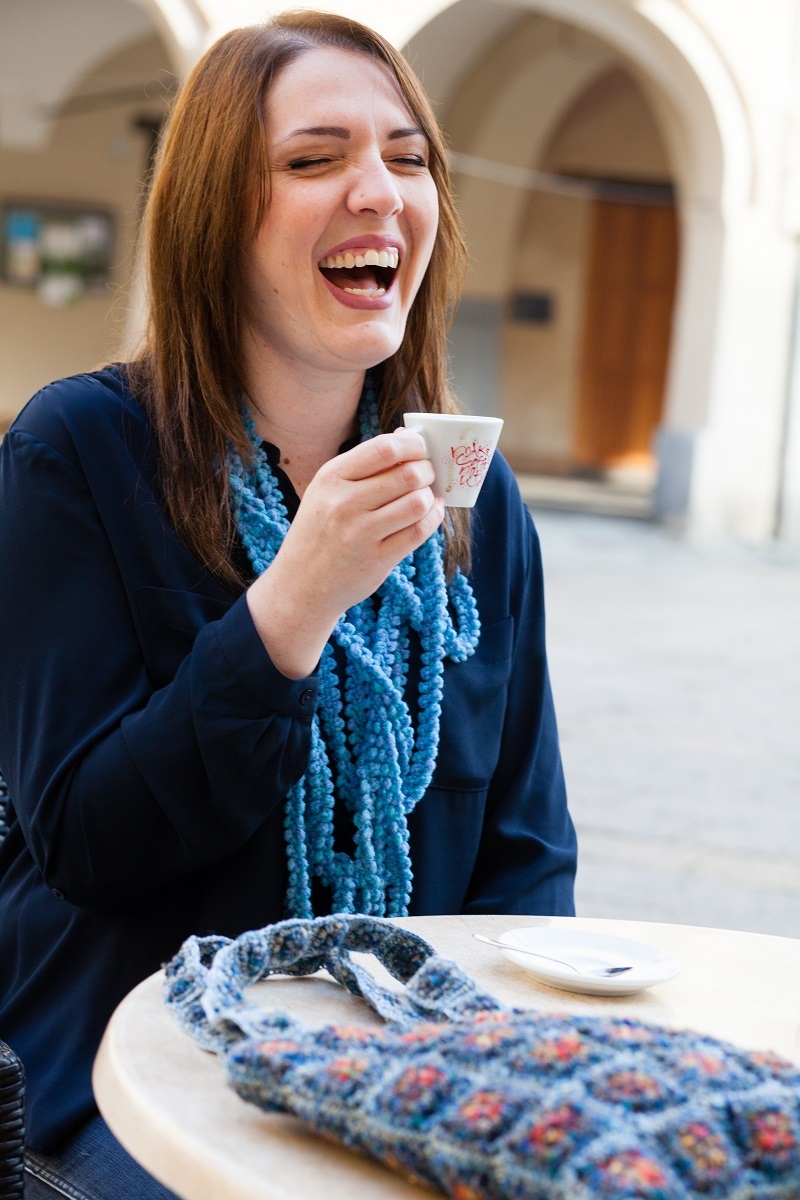 BlueSeaweed Infinity Scarf - Sciarpa infinity "AlgAzzurra"