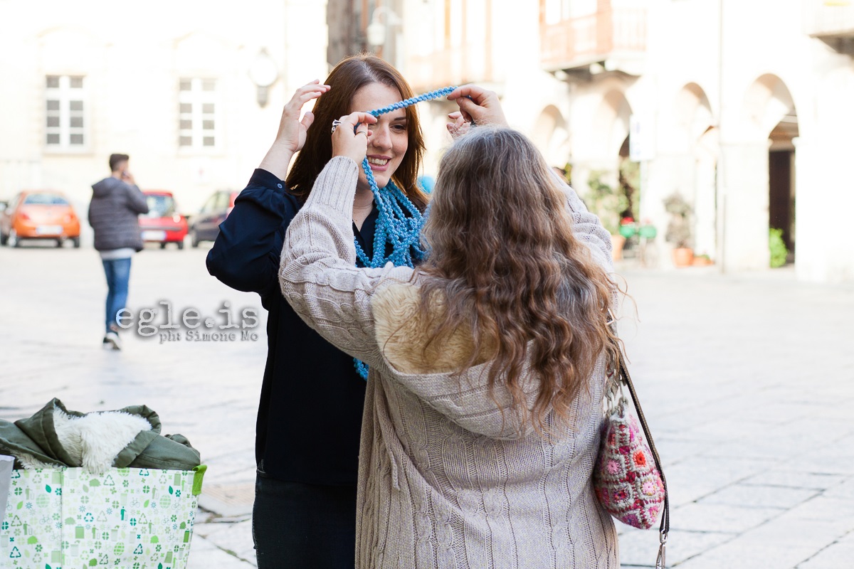 BlueSeaweed Infinity Scarf - Sciarpa infinity "AlgAzzurra"