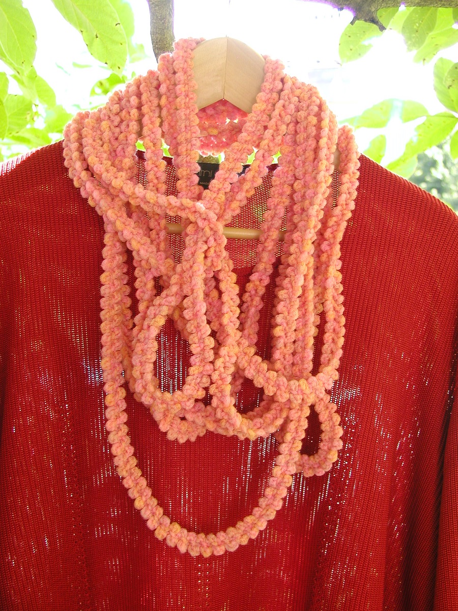 CoralSeaweed Infinity Scarf - Sciarpa infinity “CorAlga”