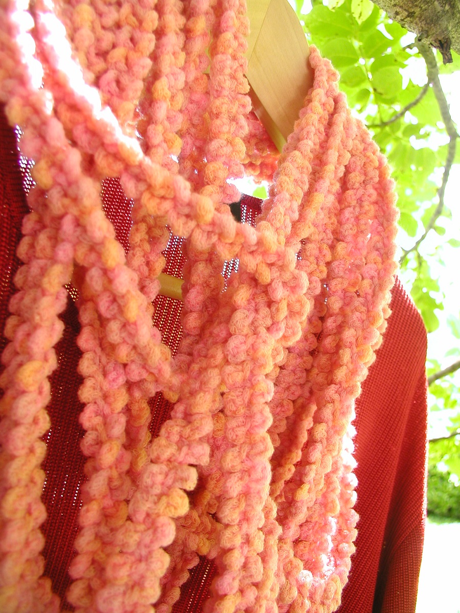 CoralSeaweed Infinity Scarf - Sciarpa infinity “CorAlga”