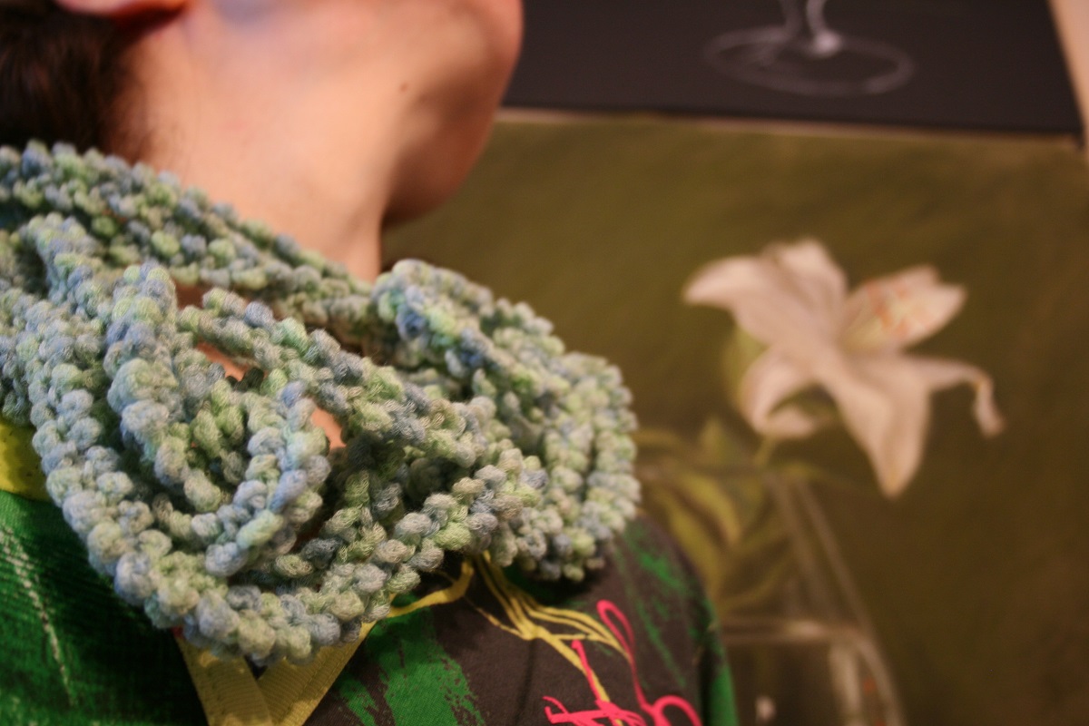 GreenSeaweed Infinity Scarf - Sciarpa infinity “VerdAlga”