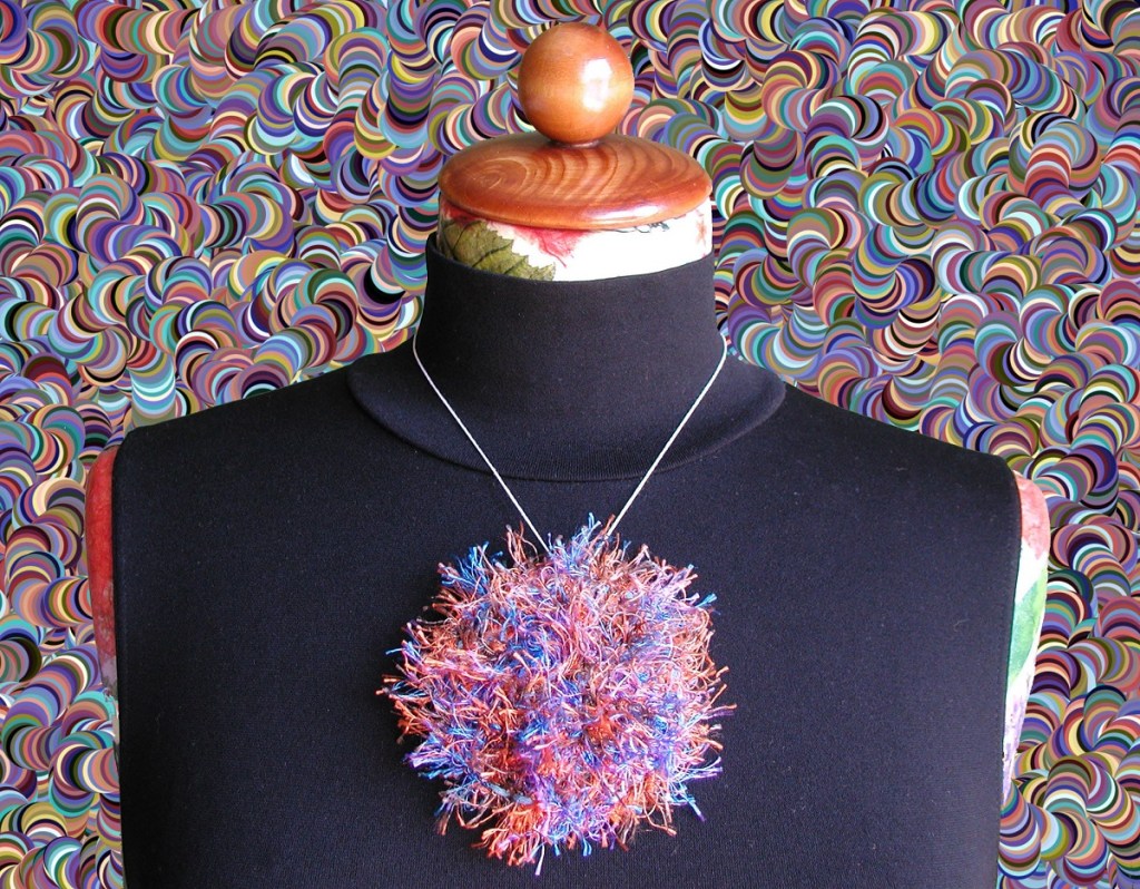 ElectricBlue Double-Face Pendant - Pendente double face “ElectricBlue”