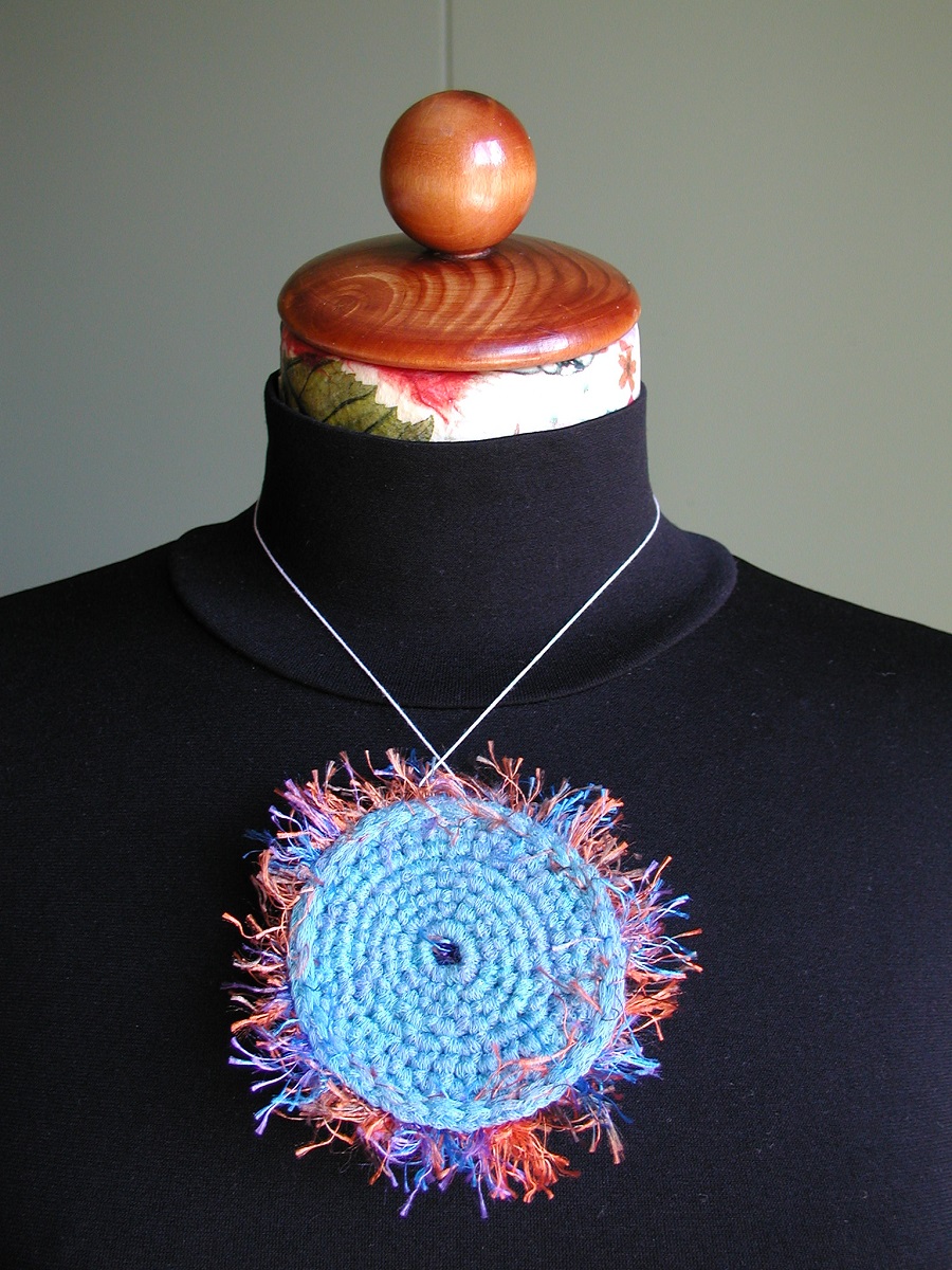 ElectricBlue Double-Face Pendant - Pendente double face “ElectricBlue”