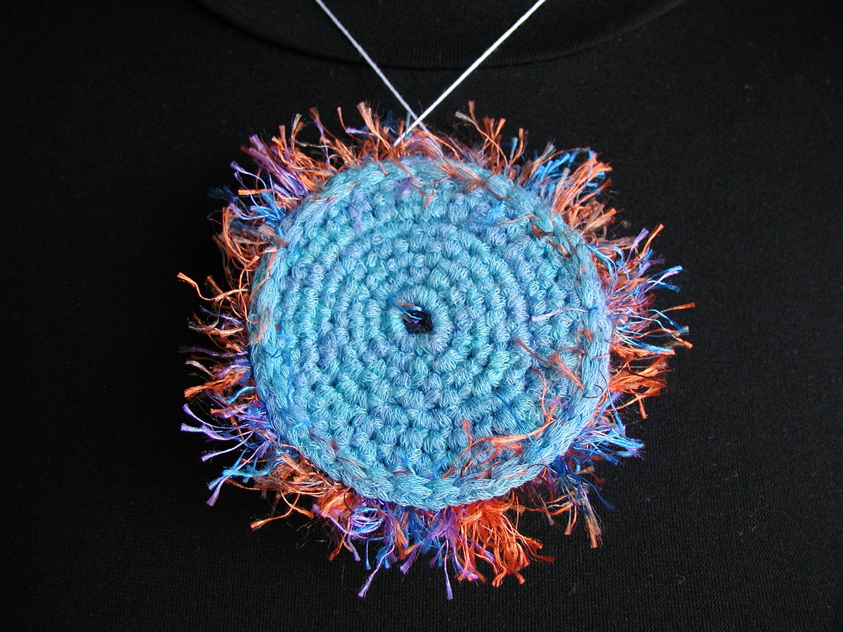 ElectricBlue Double-Face Pendant - Pendente double face “ElectricBlue”