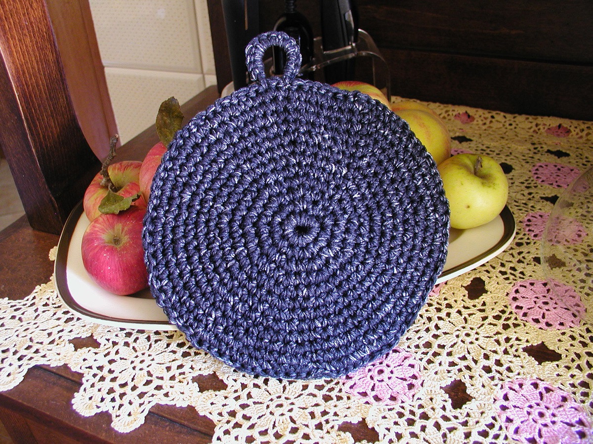 Never Be Burnt Again Chunky Pot Holder - Presina extra-strong “Non Scottiamoci Mai Più”