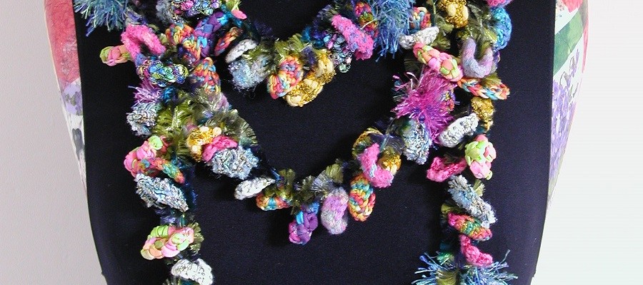 Manuela Multicolor Lariat Scarf - Sciarpa collana multicolor “Manuela”