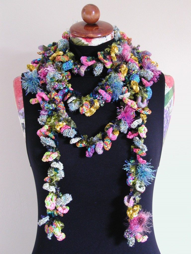 Manuela Multicolor Lariat Scarf - Sciarpa collana multicolor “Manuela”