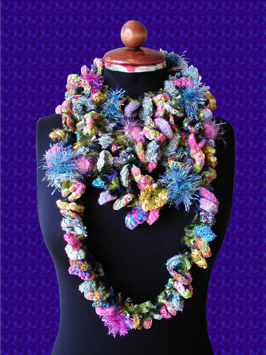 Manuela Multicolor Lariat Scarf - Sciarpa collana multicolor “Manuela”