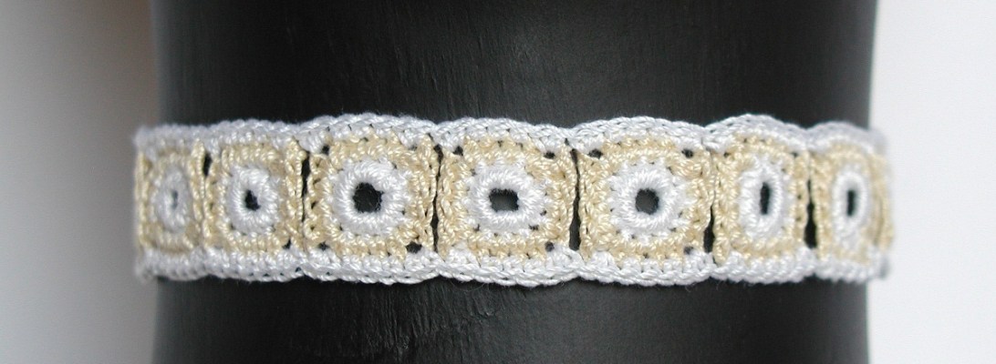 Giorgia New Romantic Fiber Choker - Collana choker New Romantic “Giorgia”