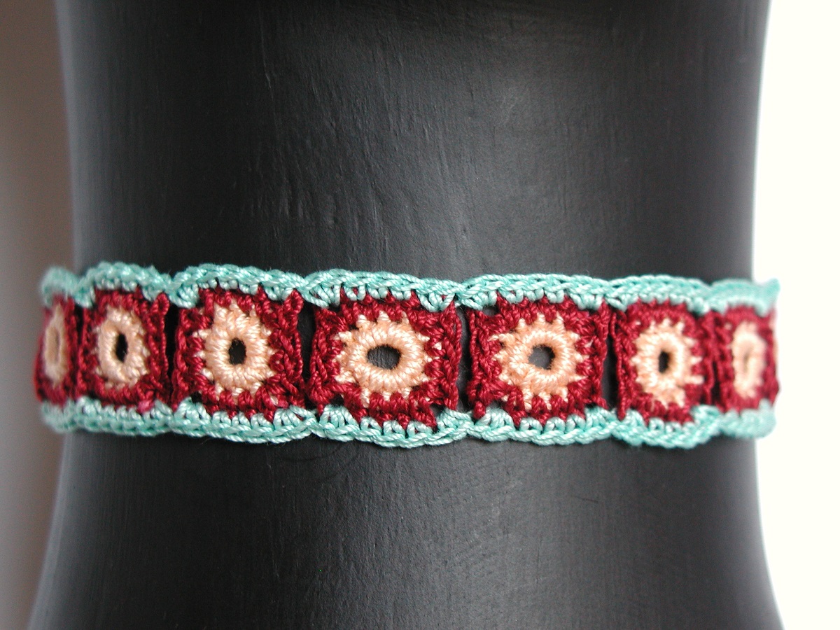 Giorgia New Romantic Fiber Choker - Collana choker New Romantic “Giorgia”