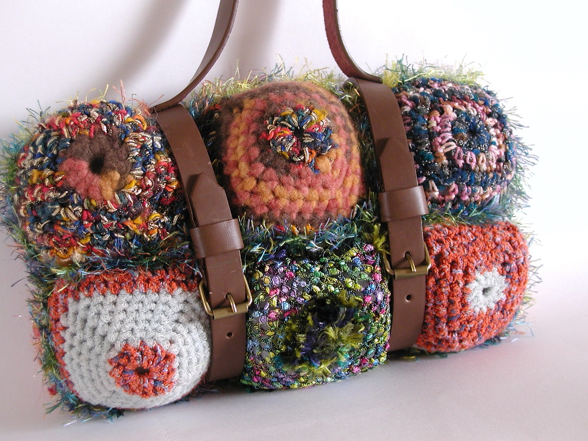 Georgia Mini Handbag with Leather Handles - Mini borsa con manici in pelle “Georgia”