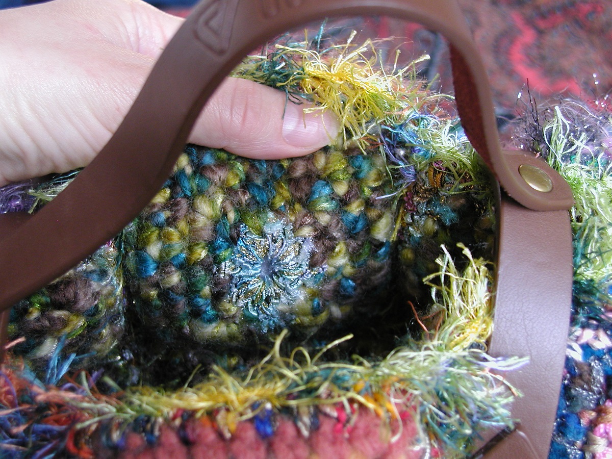 Georgia Mini Handbag with Leather Handles - Mini borsa con manici in pelle “Georgia”