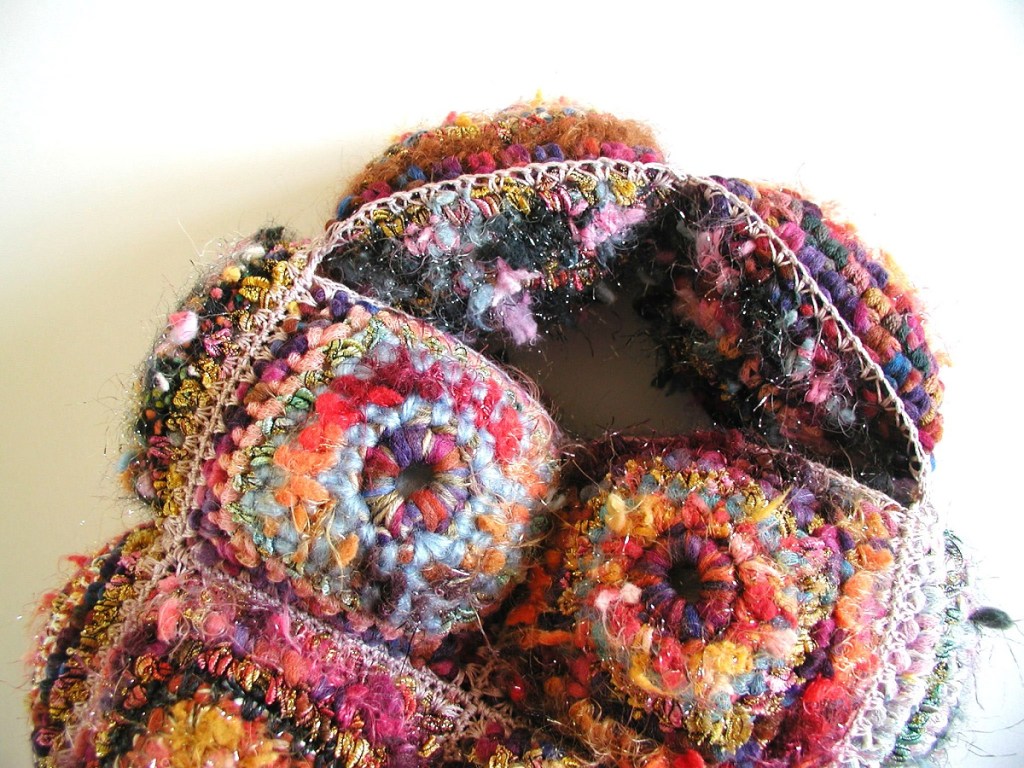 Funny Chic Fiber Art Mini Bag - Mini borsa fiber art “Funny Chic”