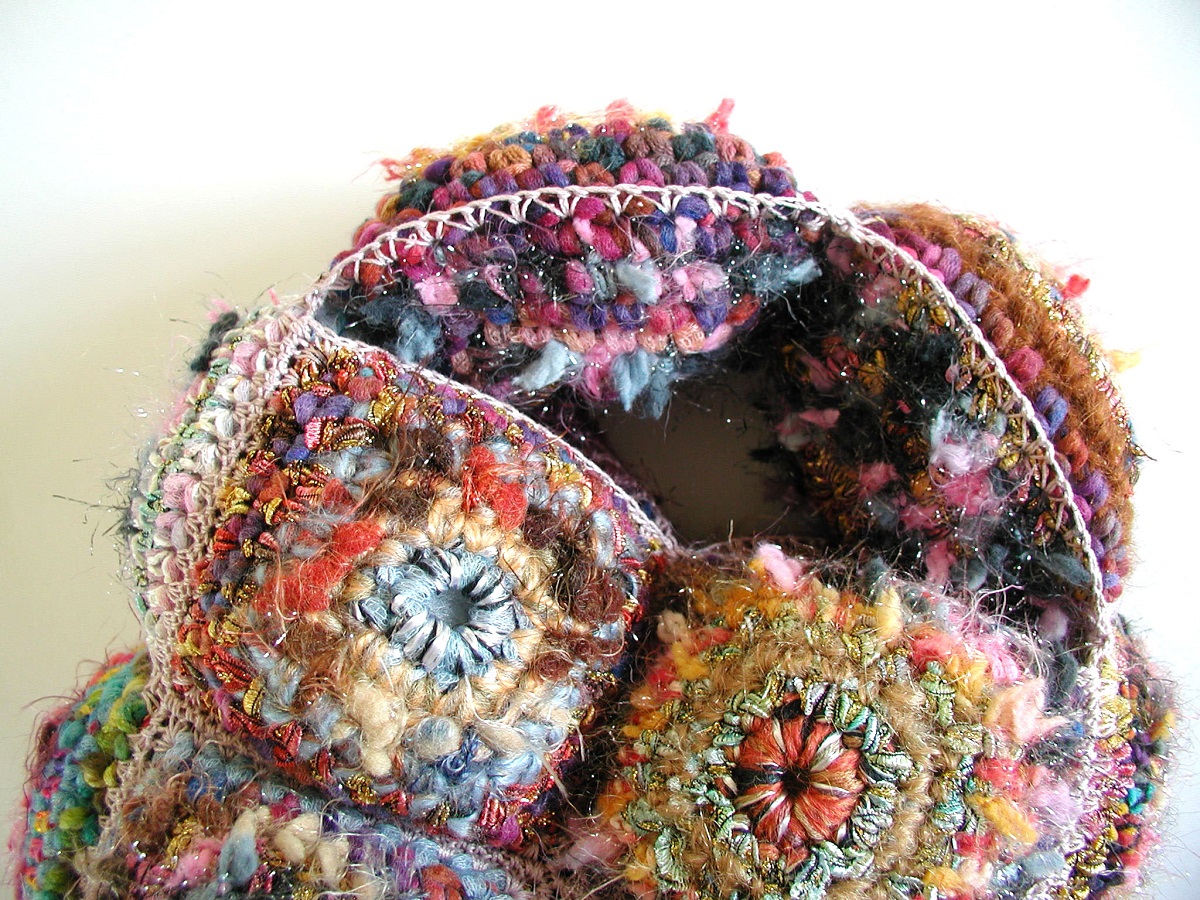 Funny Chic Fiber Art Mini Bag - Mini borsa fiber art “Funny Chic”