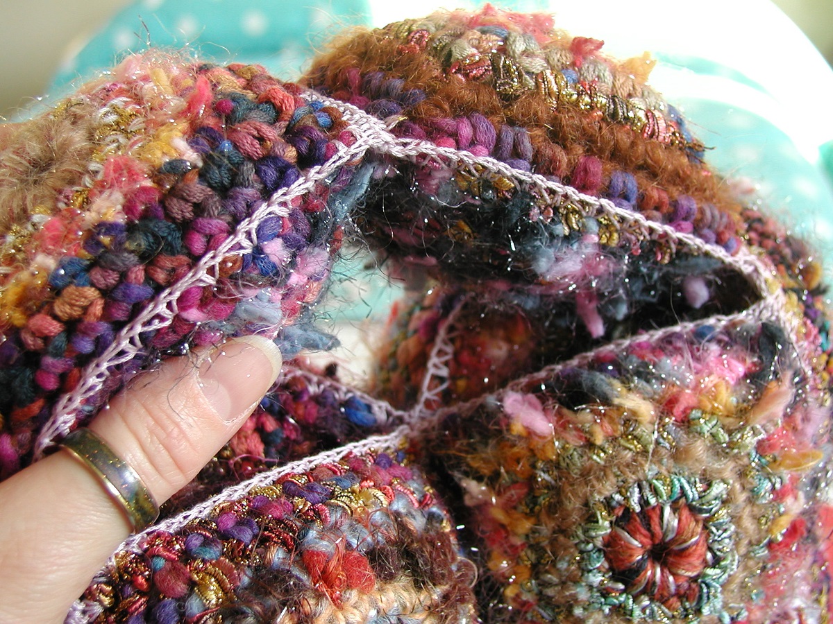 Funny Chic Fiber Art Mini Bag - Mini borsa fiber art “Funny Chic”