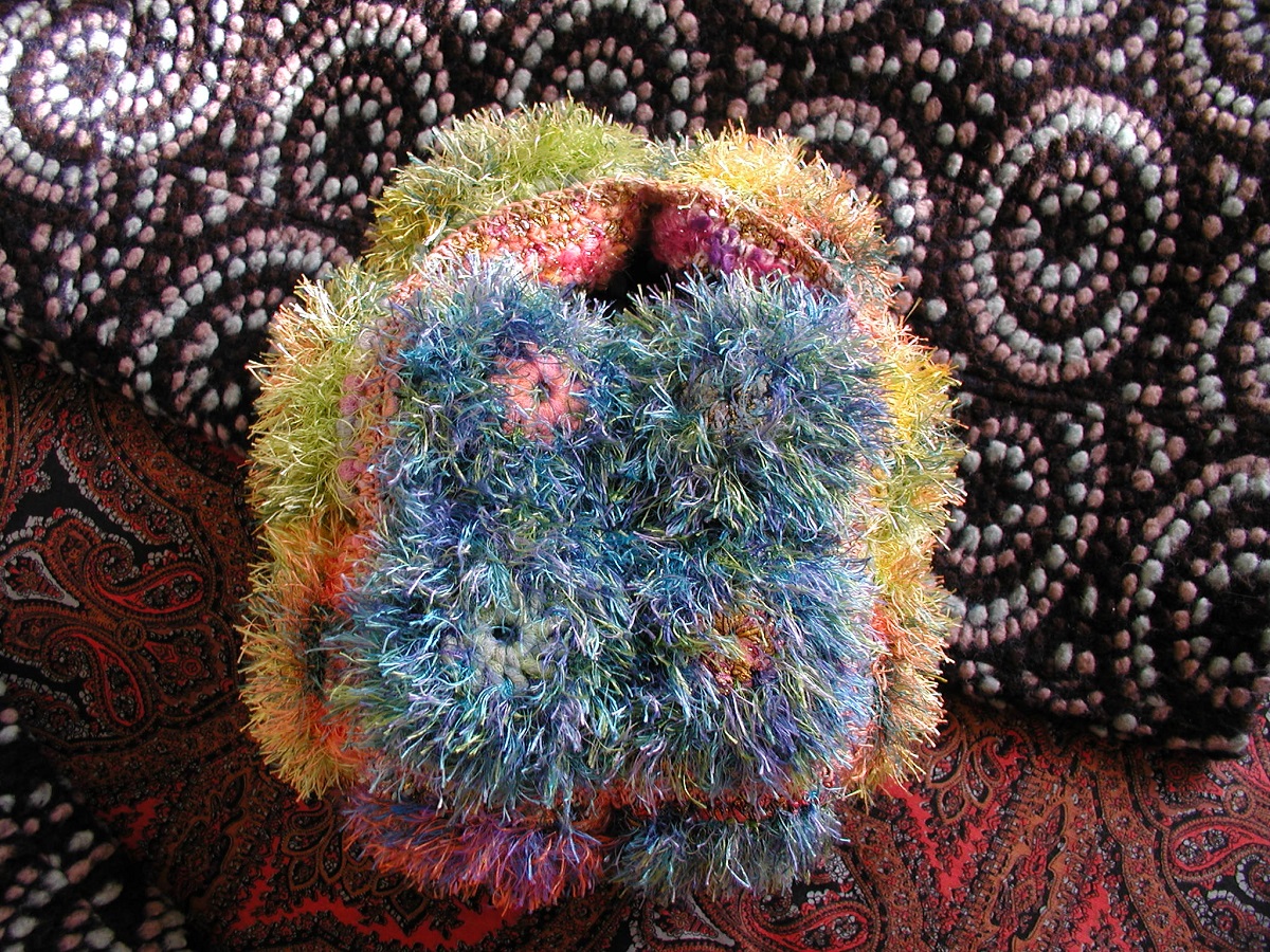 Brigitte Faux-Fur Mini Bag - Mini borsa faux-fur “Brigitte”