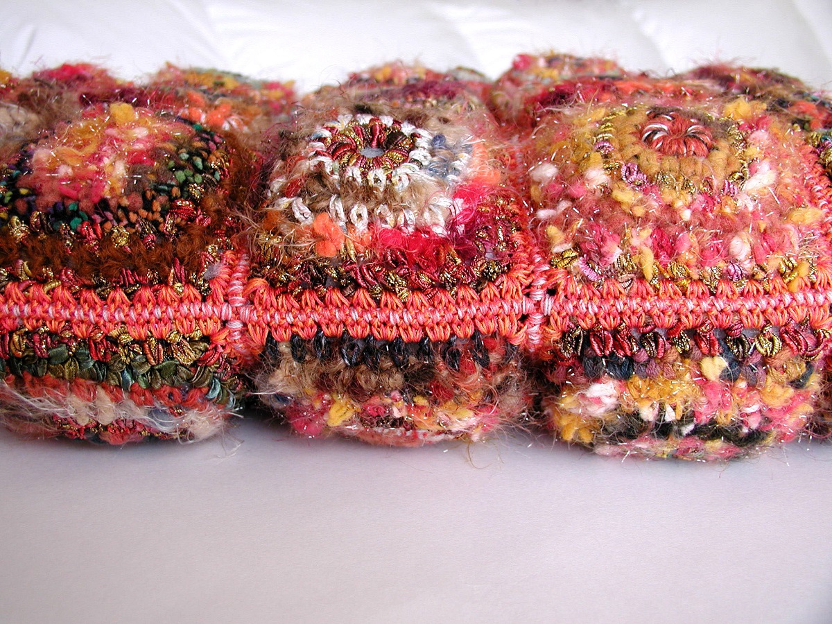 Soft Briefcase Multicolor in Orange - Borsa cartella morbida arancione multicolor