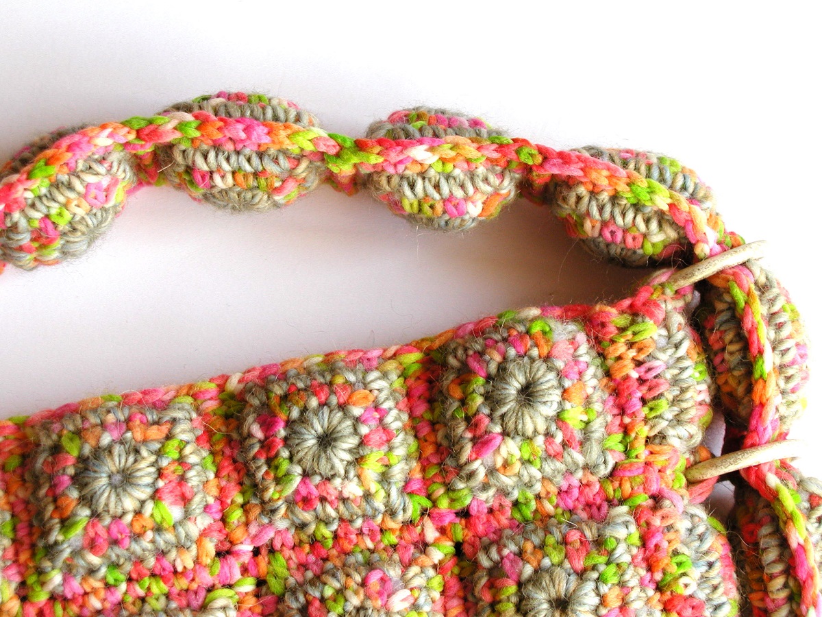 Jessica Messenger Bag in Ice Cream Colors - Messenger bag nei colori del gelato “Jessica”