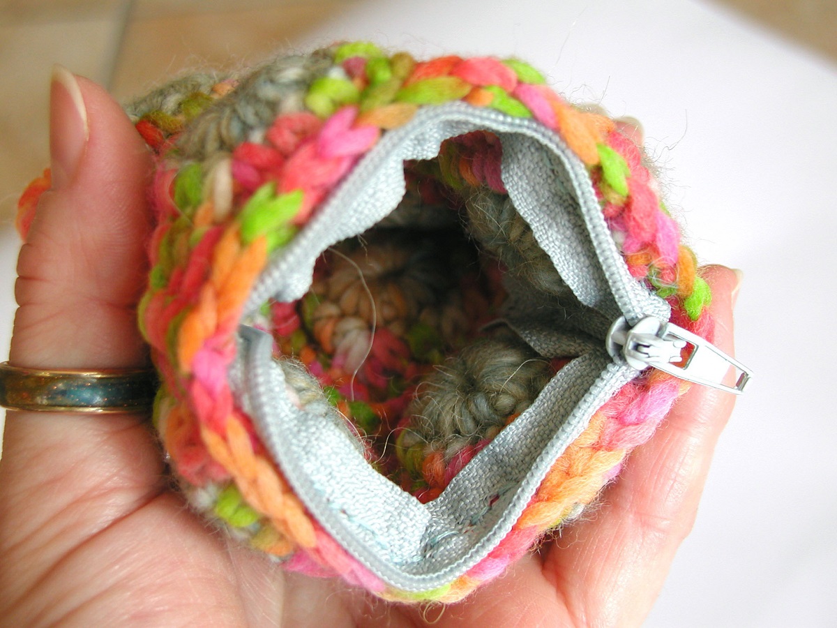 Coin Pouch in Ice Cream Colors - Portamonete multicolor nei colori del gelato