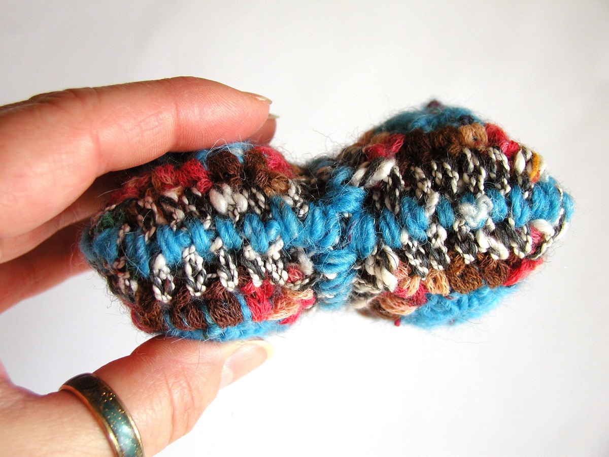 Coin Pouch Turquoise, Red and Chocolate - Portamonete multicolor turchese, rosso e cioccolato