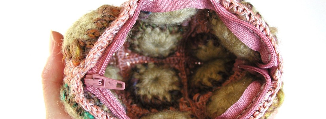 Coin Purse in Earthy Colors - Borsellino nei colori della Terra