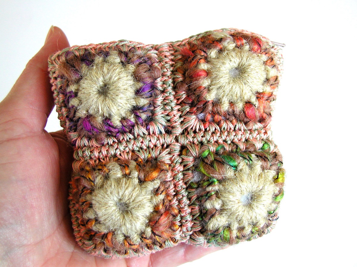 Coin Pouch in Earthy Colors - Portamonete nei colori della Terra