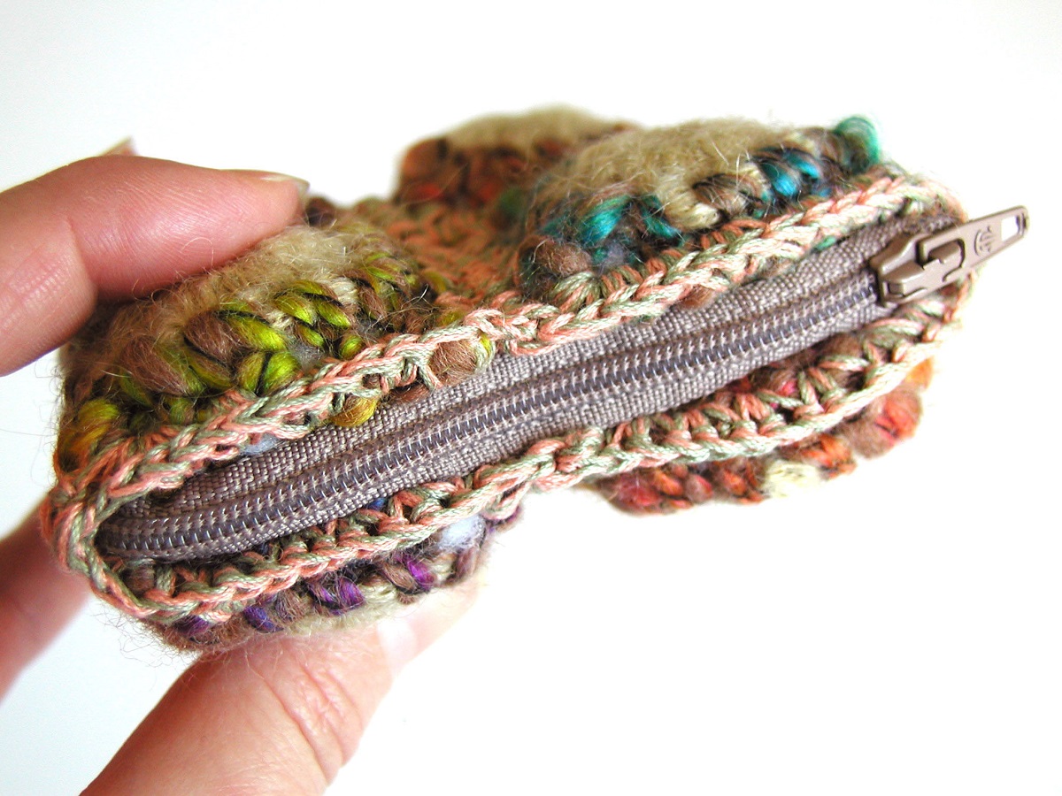 Coin Pouch in Earthy Colors - Portamonete nei colori della Terra