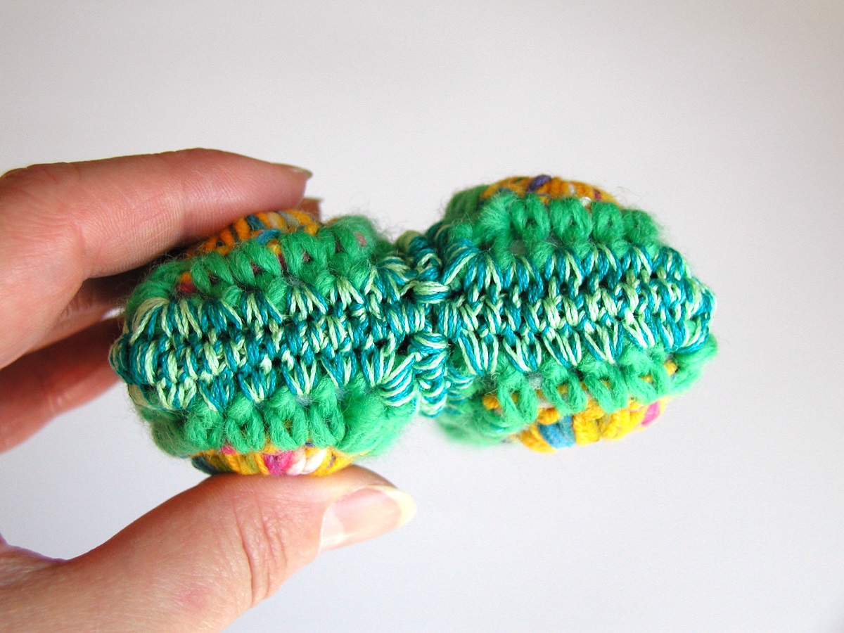 Coin Pouch Neon Yellow and Green - Portamonete fluo verde e giallo