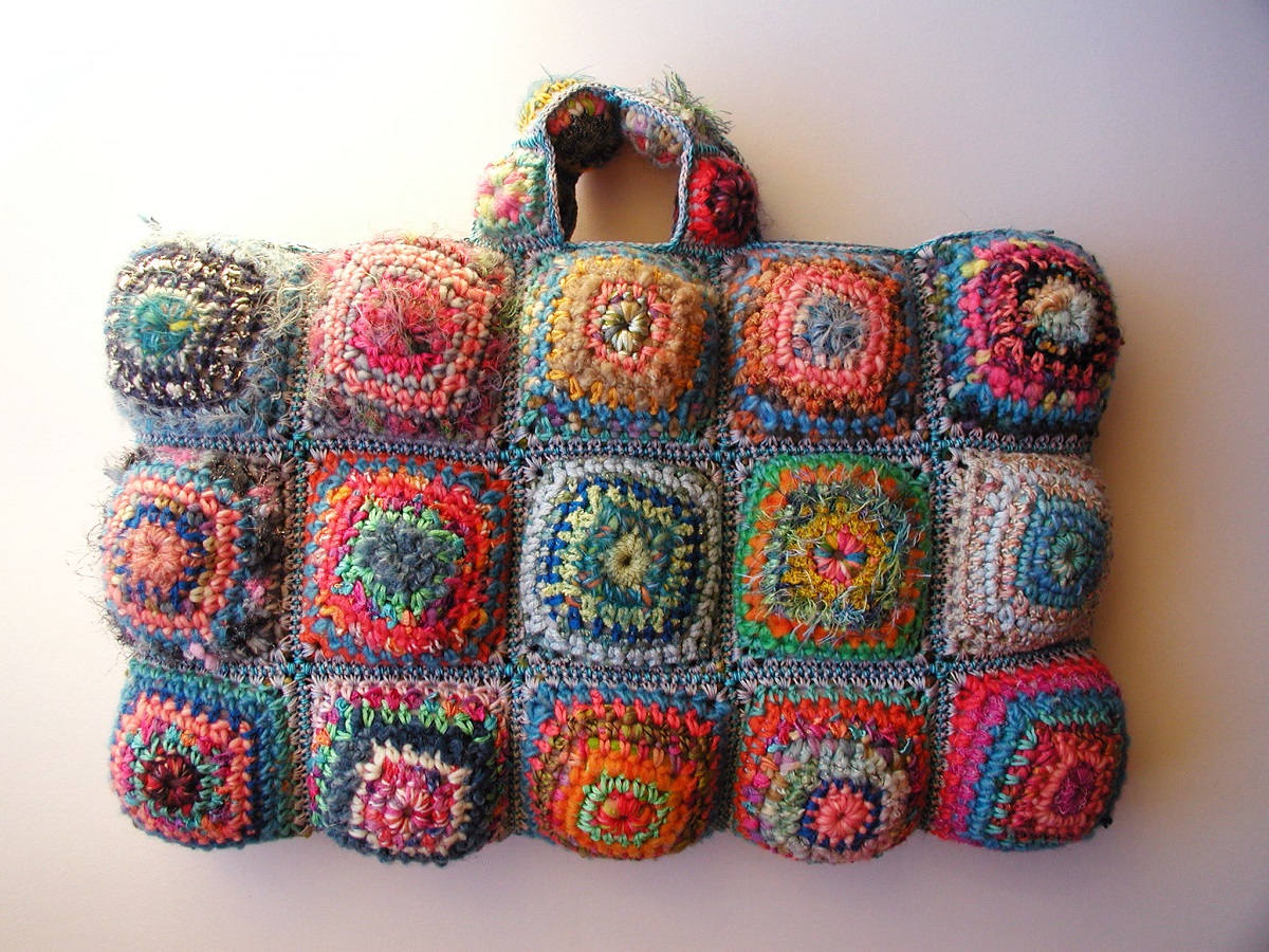 Marianne Soft Briefcase in Blue - Borsa cartella morbida in blu “Marianne”