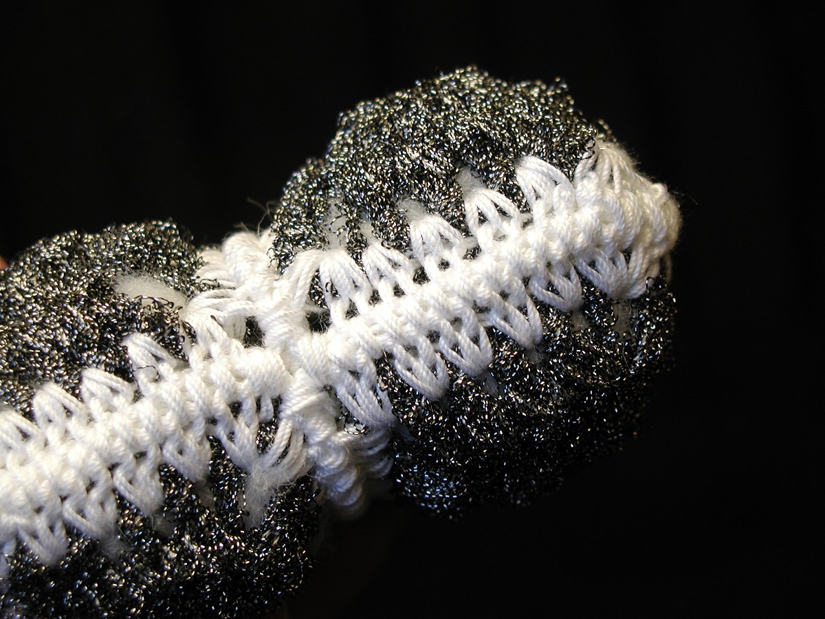 Coin pouch in Silver and B/W - Portamonete argento e B/N