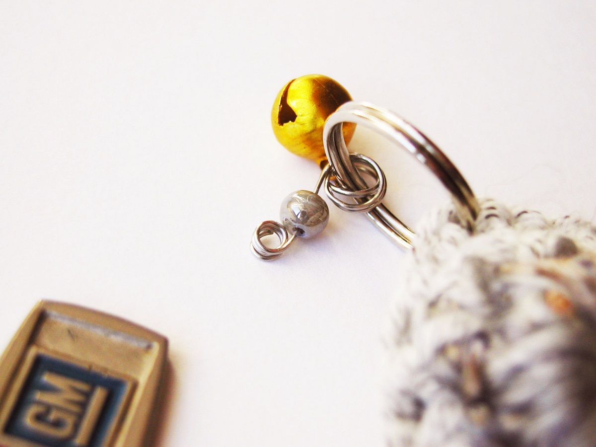 Silver Tangle Fancy Keychain - Groviglio d'Argento portachiavi fantasia